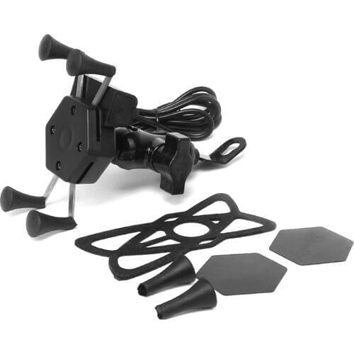 X Grip Mount Motorcycle Handlebar Mobile Phone Holder Cellphone Bracket Motorbike MTB Bicycle Universal Accessories