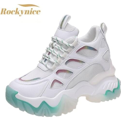 Women Chunky Sneakers 2021 Autumn Platform Sneaker Casual Shoes Woman Running Trainers Luxury Designers Sports Vulcanized Shoes