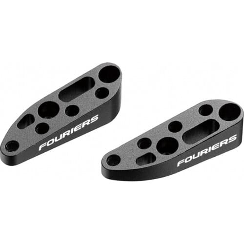 1pair FOURIERS Triathlon Bicycle New Trinity Angle Adjustment Block TT Rest Handle 10/15 Degree Comfortable Riding Angle Adapter
