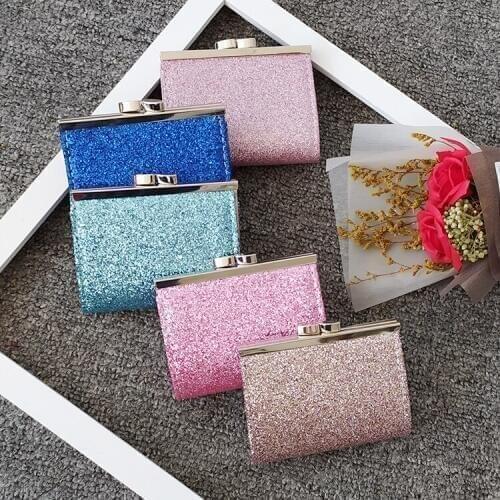 Glutter holder Coin Purse Women Small Wallet Holder Coin Purse Clutch Handbag Bag Coin Purse Card Holder