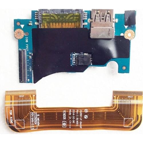 FOR Dell XPS 13 9350 9360 13.3" Laptop USB + Card Reader Board W Cable LS-C881P 0H2P6T