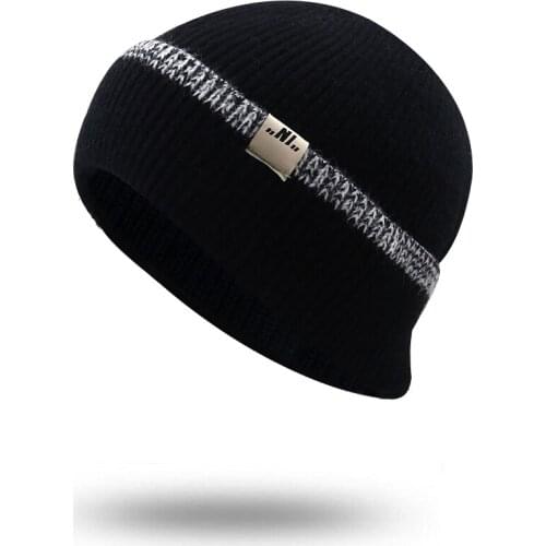 Brand Skullies Beanies Men Knitted Hat Winter Hats For Men Women Cap Winter Beanie Hat Gorro Thick Warm Bonnet Mens Winter Cap