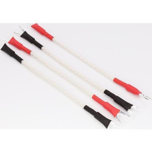 Hi-End Hifi audio Odin Silver Plated Jumper Cable hifi speaker Jumper speaker cable audio jumper
