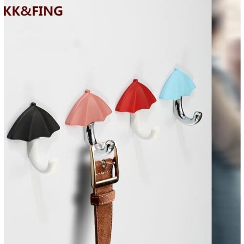 KK&FING Creative Clothes Hooks Clothes Storage Hook Key Hanger Coat Hook Light Luxury Wall Hook Wall Decoration