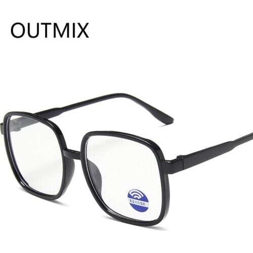 Fashion Blue Light Blocking Kids Glasses Boys Girls Square Clear Optical Eyeglasses Frame Myopia Goggle Computer Gaming Eyewear