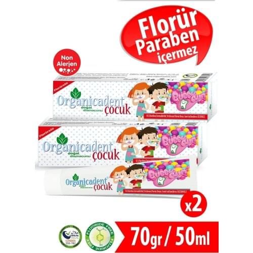 Florürsüz Natural Child Toothpaste 50 Ml X 2