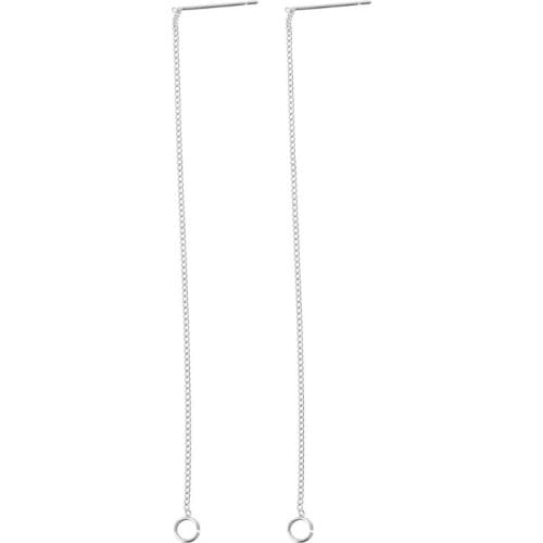 DIY Ear Wire Thread With Jump Ring 3.5" Dangle Earring Connectors Jewelry Making 3XUA