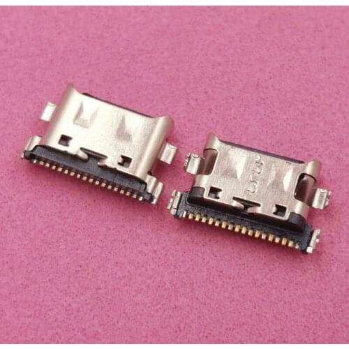 50Pcs Charger Usb Charging Dock Port Connector For Samsung Galaxy M31 M315 M21S M217 M31S M317 M30S M307 A12 A125 F Type C Plug