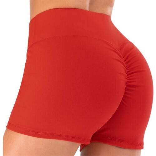 6 Colors Women Yoga shorts Gym Leggings Push Up Hip Fitness Yoga Short Seamless Sport Running Leggings Girls Workout Shorts