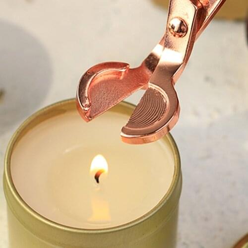 1PCS Candle Wick Trimmer Stainless Steel Oil Lamp Trim scissor tijera tesoura Cutter Snuffer Tool Hook Clipper Apr14