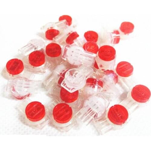 50pcs Rj45 Connector Crimp Connection Terminals K1 K2 K3 K4 Connector Waterproof Wiring Ethernet Cable Telephone Cord Terminals