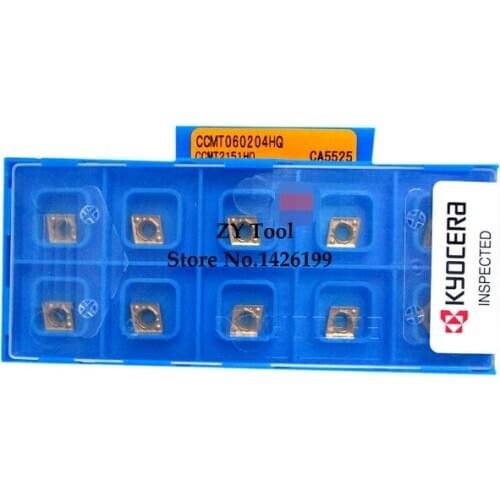 Free shopping! 10PCS CCMT060204HQ CA5525 lathe cutting tools CNC blade alloy carbide cutting tool carbide inserts