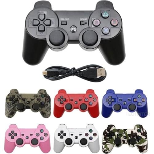 Support Bluetooth Controller For PS3 Wireless PC Game controle For Play Station 3 Joystick Console Built in Vibration Gamepad