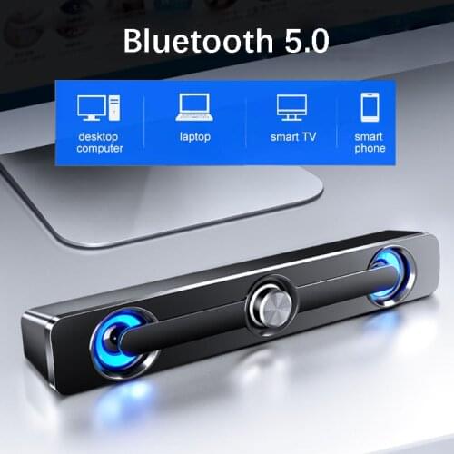 V-111 Computer bluetooth Speaker Stereo Subwoofer Desktop home Computer audio For PC Laptop Tablet TV Surround Sound Bor