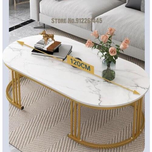 Tea Table Living Room Household Sofa Corner Light Luxury Modern Living Room Small Round Table Small Tea Table Small House Type S