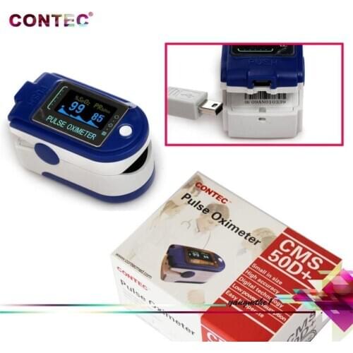 Contec cms50d-BT oksimeter Ujung Jari Dengan software Usb