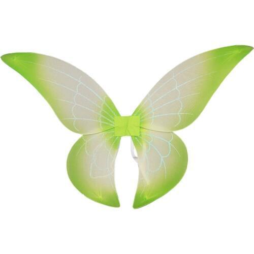 Fantasy Fairy Butterfly Wings Child Angel Wing Birthday Party Dress Up Green