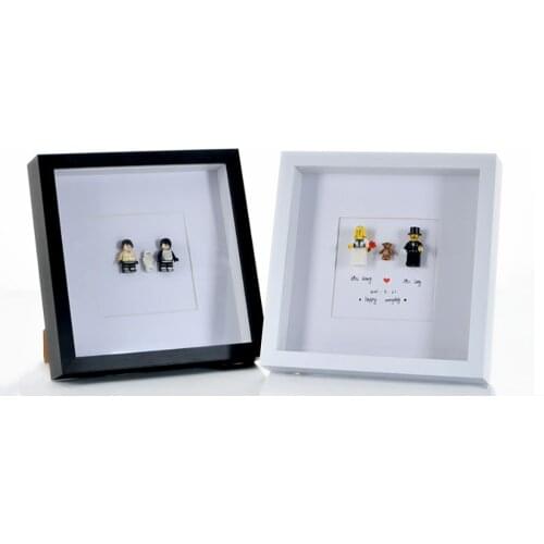 Square 3D Photo Frame Depth 3cm For Flowers,Medals,Phone Accessories Dispaly,Shadow Box For DIY Crafts,Toy,Painting Display