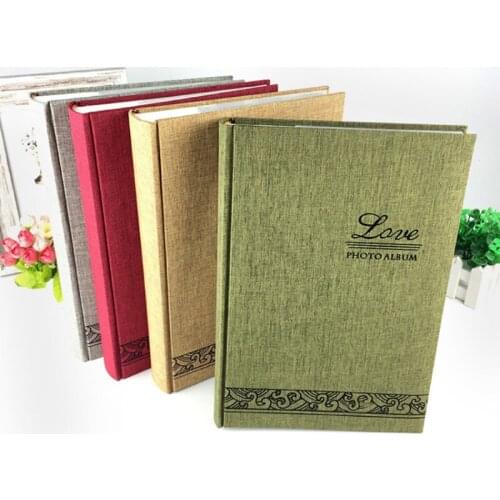 Fashion 6 Inch Insert Photo Album 300 Photo Album Retro Creative Gifts Chinese Collection Handmade Photo High Quality Albums