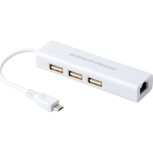 USB to Network LAN Ethernet RJ45 Adapter Mobile Phone Connector Data Transmission Line Mobile Phone Charger Conversion HUB