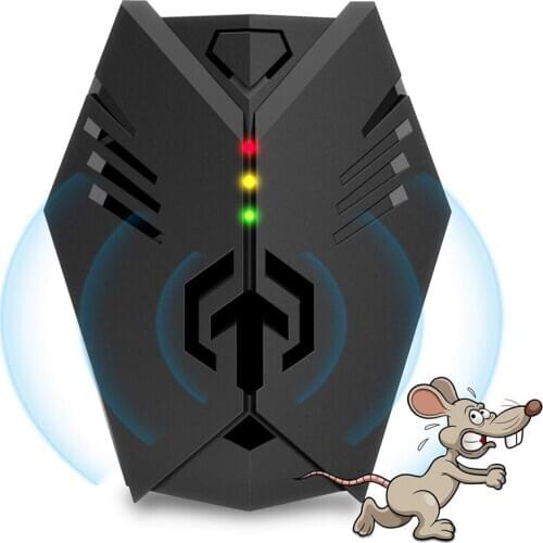 Advanced Ultrasonic Rodent Repelling System Superior Rodent Repeller, Upgrade Electronic Ultrasonic Squirrel Repellent Plug In