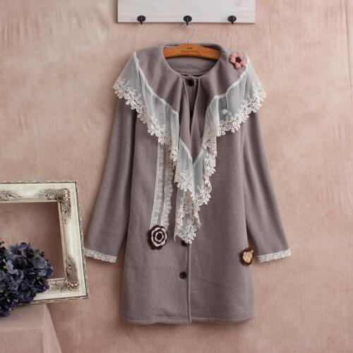 Harajuku boho kot ceket mont cardigan mavodovama giacca ceket bayan mont manteau femme chaqueta mujer coat jacket autumn winter