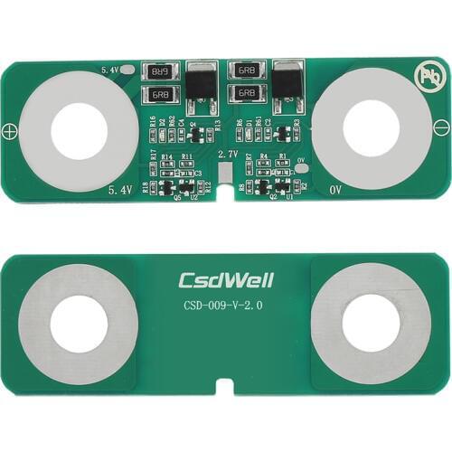 2PCS Two series 2.7V 3000F series 5.4V super capacitor protection board can be multiple series