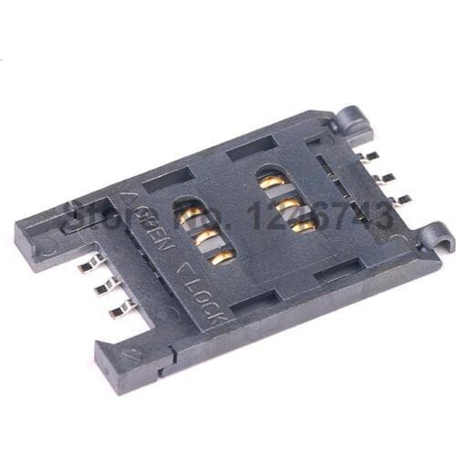 20PCS SIM Card Socket Flip SIM Card Connector