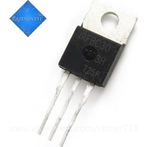 5pcs/lot IRFBC30 IRFBC30 600V 3.6AN TO-220 In Stock