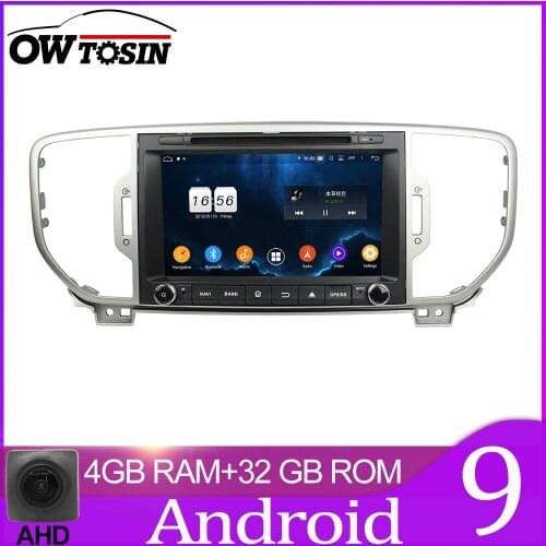 8" Owtosin Car Radio Multimedia Video Player Navigation GPS Android 9.0 For KIA Sportage 2015 2016 2017 Car 4GB RAM 32GB ROM