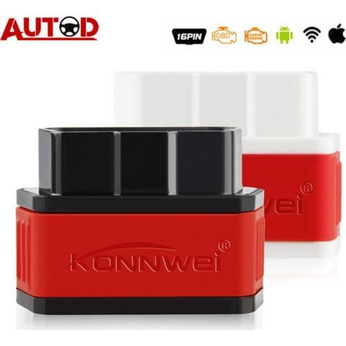 ELM327 V1.5 OBD2 Wifi Scanner PIC18F25K80 KONNWEI KW903 Autoscanner OBD 2 Diagnostic Tool ELM 327 Code Reader for IOS & Android