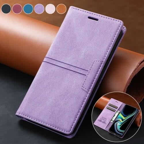 Wallet Leather Dreamy Skin Feel Draws Style Anti-fall Case For Samsung Galaxy S21/S20 Plus/Ultra/FE S10/S9/S8 Plus S7 Note20 A82