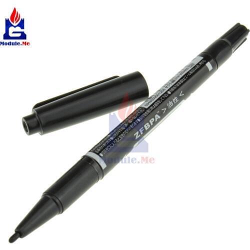 Diymore Black/Blue/Red CCL Anti-etching PCB circuit board Ink Marker Pen For DIY PCB