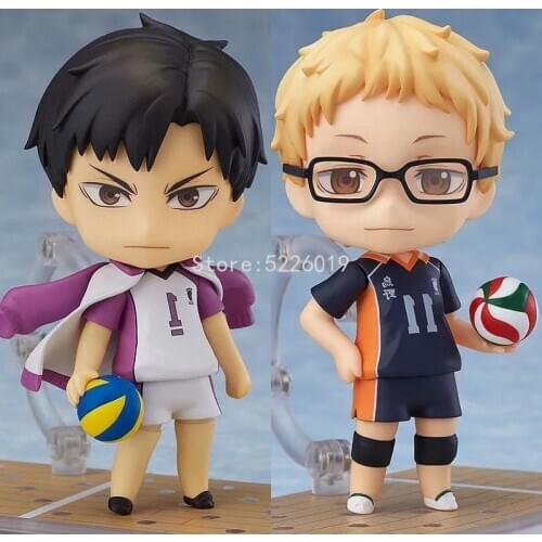 All Series Anime Haikyuu Figure 616# Kei Tsukishima Figure 789# Ushijima Wakatoshi Action Figure 563# 461# 605# Haikyuu Figurine