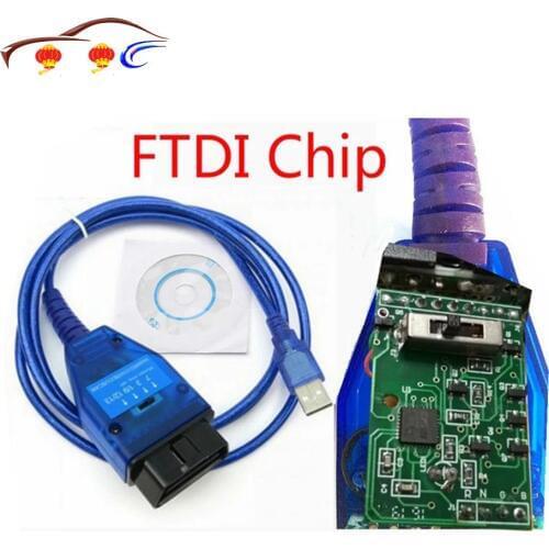 VAG USB Cable with FTDI Chip Vag USB OBD2 Scanner Scan Tool Interface For Fiat Car accessories