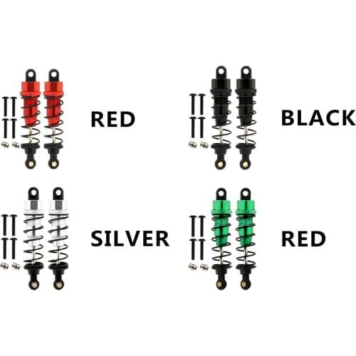 Set of 2 Upgraded RC Car Shock Absorber Oil Shock Struts Damper