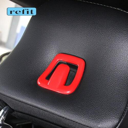Car seat hook Headrest backrest hook cover decoration sticker For Ford Mustang 15-19 GT 5.0