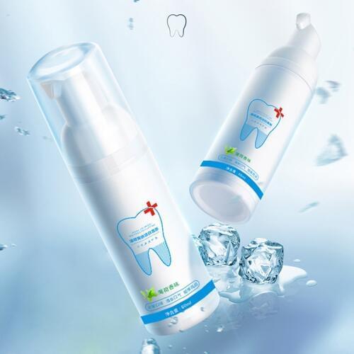 Foam Toothpaste Deep Cleaning Teeth Whitening Stain Removal Refreshing Toothpaste MH88
