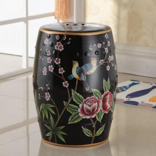 Best-selling stool Hand-painted Chinese Style Living Room Study Bedroom stool Household Decoration porcelain Ceramic Stool