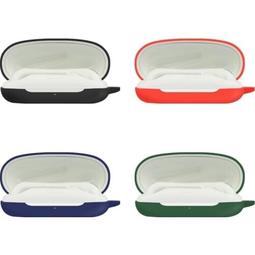 Anti-fall Soft Washable Dust-proof Protective Cover Silicone Case for 1MORE ComfoBuds ESS3001T Wireless Earphone