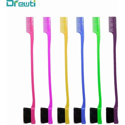 DREWTI Beauty Edge Brush Hair Salon Professional Accessories Hair Brush Optional or Random Colors Wholesale