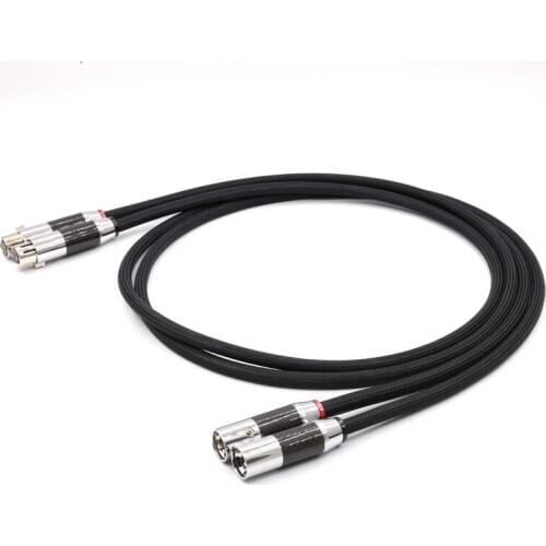 SQ-88B Silver Plated XLR Balanced Audio Cable HIFI XLR PLUG Cable