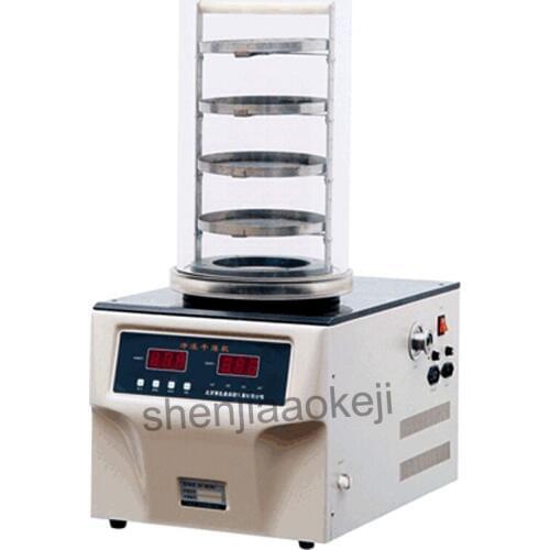 Electrically heated freeze dry machine intermittent ordinary freeze drying machine freeze dryer 2L/24H 220V 850 1pc