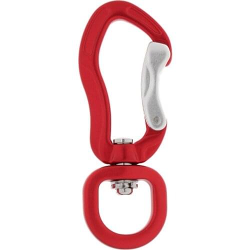 400KG Swivel Lock Carabiner Hanging Ring Connector Hook Rotator Rotational