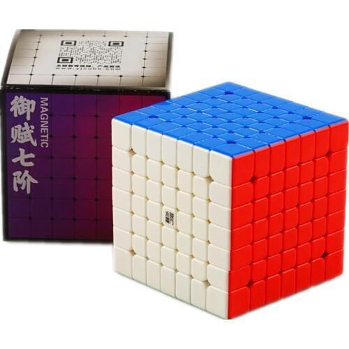 Yongjun Yulong V2M 7x7x7 Magnetic Speed Cube 7x7 2M Magic Cube Puzzle Professional Educational Toys for Kids Cubo Magico Gift