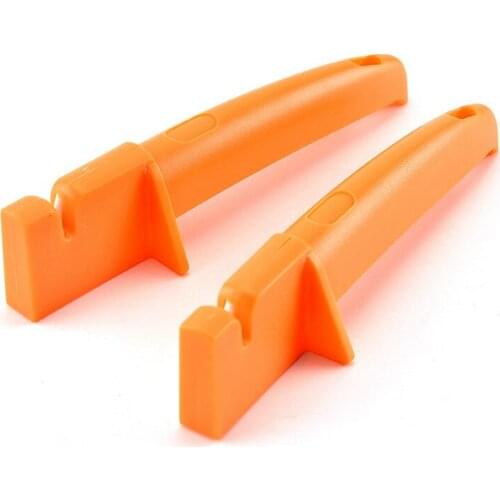 1PC 2 Sharp Professional Knife Sharpener Kitchen Sharpening Stone Tungsten Steel and Ceramic Kitchen Knives Accessories