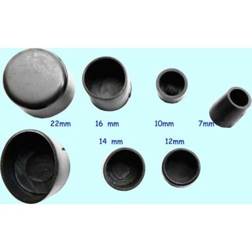 12mm dishes and bowls shelf furniture iron steel wire Round cover Cap protector tip ending leg feet pads steel arts and crafts