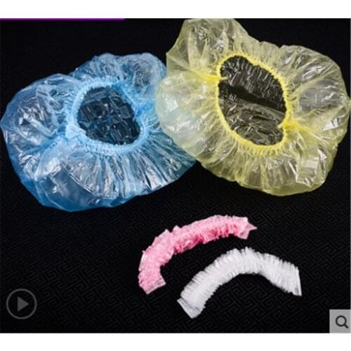 20PCS/BAG Disposable Food Cover Plastic Wrap Elastic Food Lids For Fruit Bowls Cups Caps Storage Kitchen Fresh Keeping Saver Bag