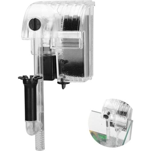 Fish Tank External Filter Wall-mounted Oxygen Setting Machine Water Pump Aquarium Accessories European Standard Plug