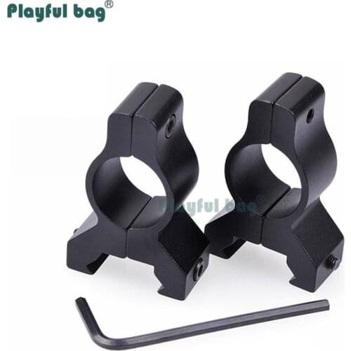 Playful bag Split Bracket 19mm diamater flashlight clamp Split triangle bracket Outoor CS sport accessories AQA20